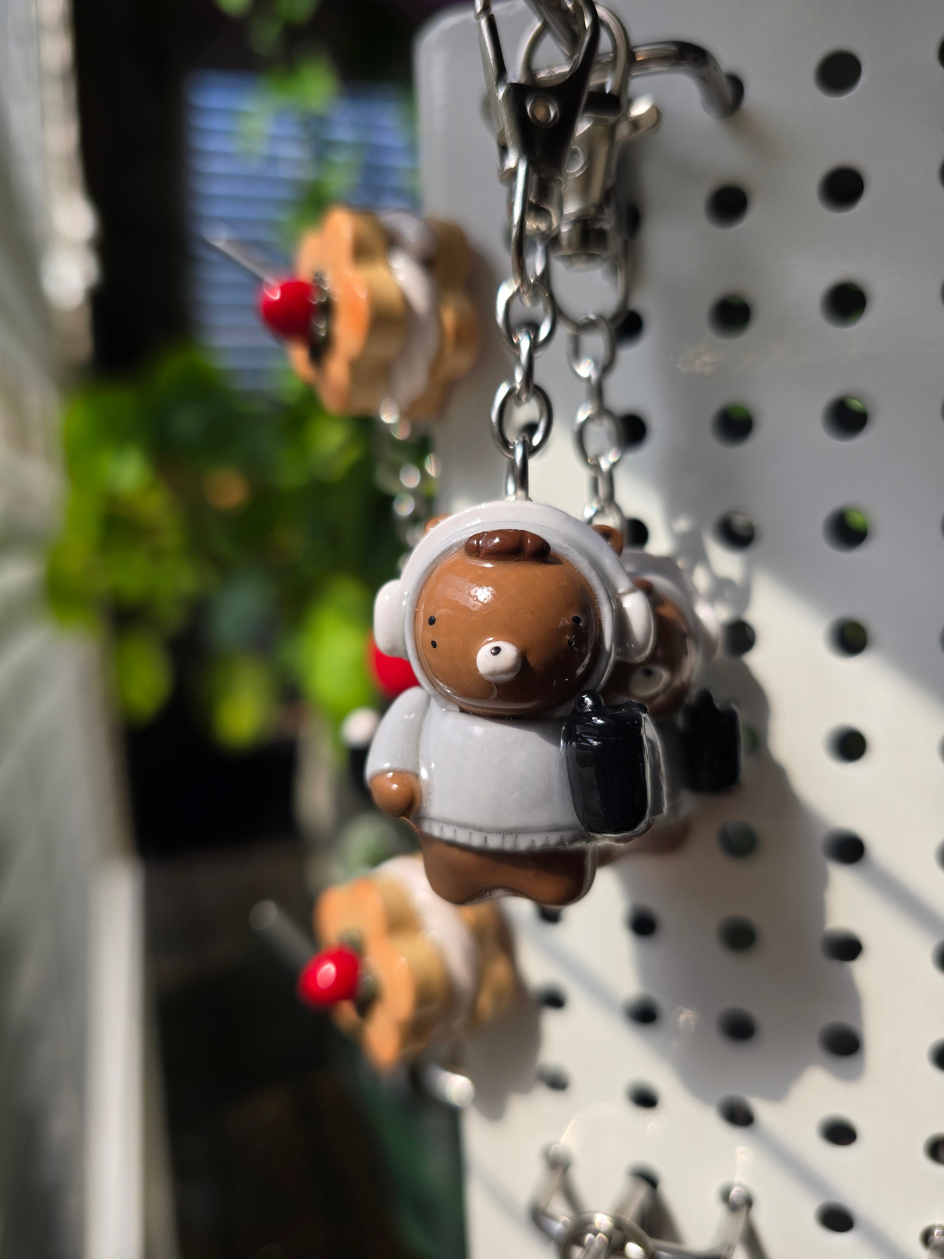 Gym bear Keychain
