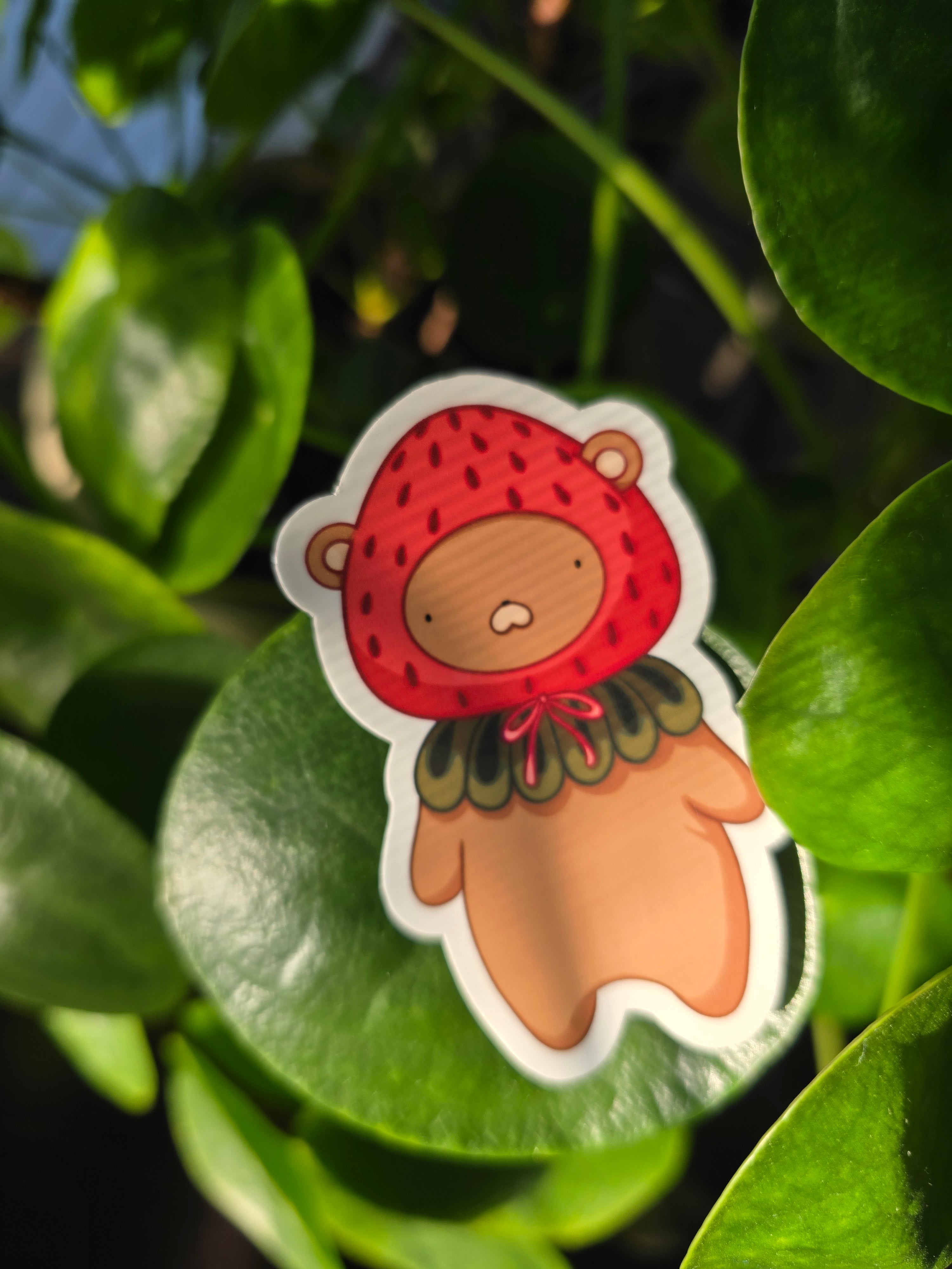 Strawbeary Sticker