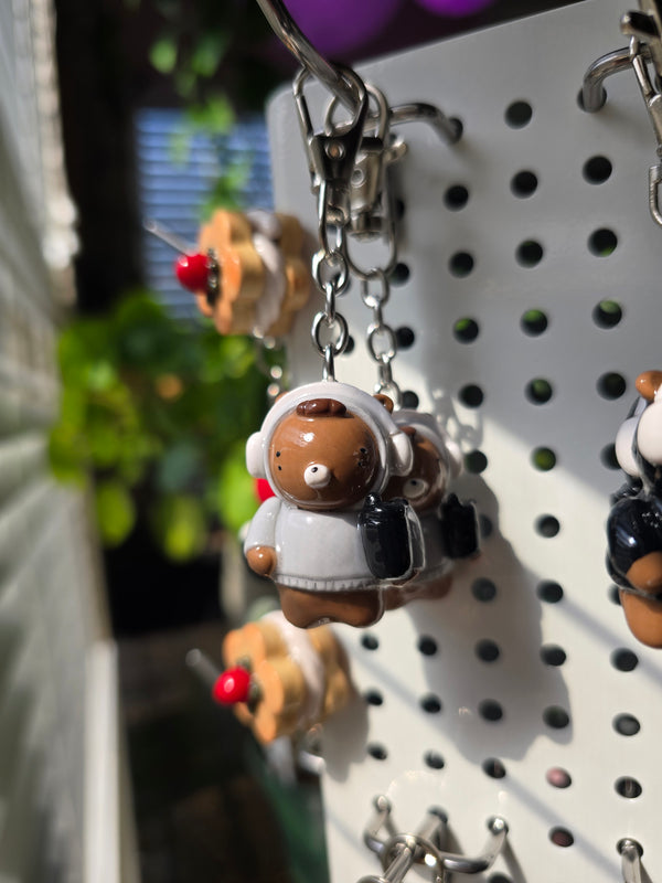 Gym bear Keychain