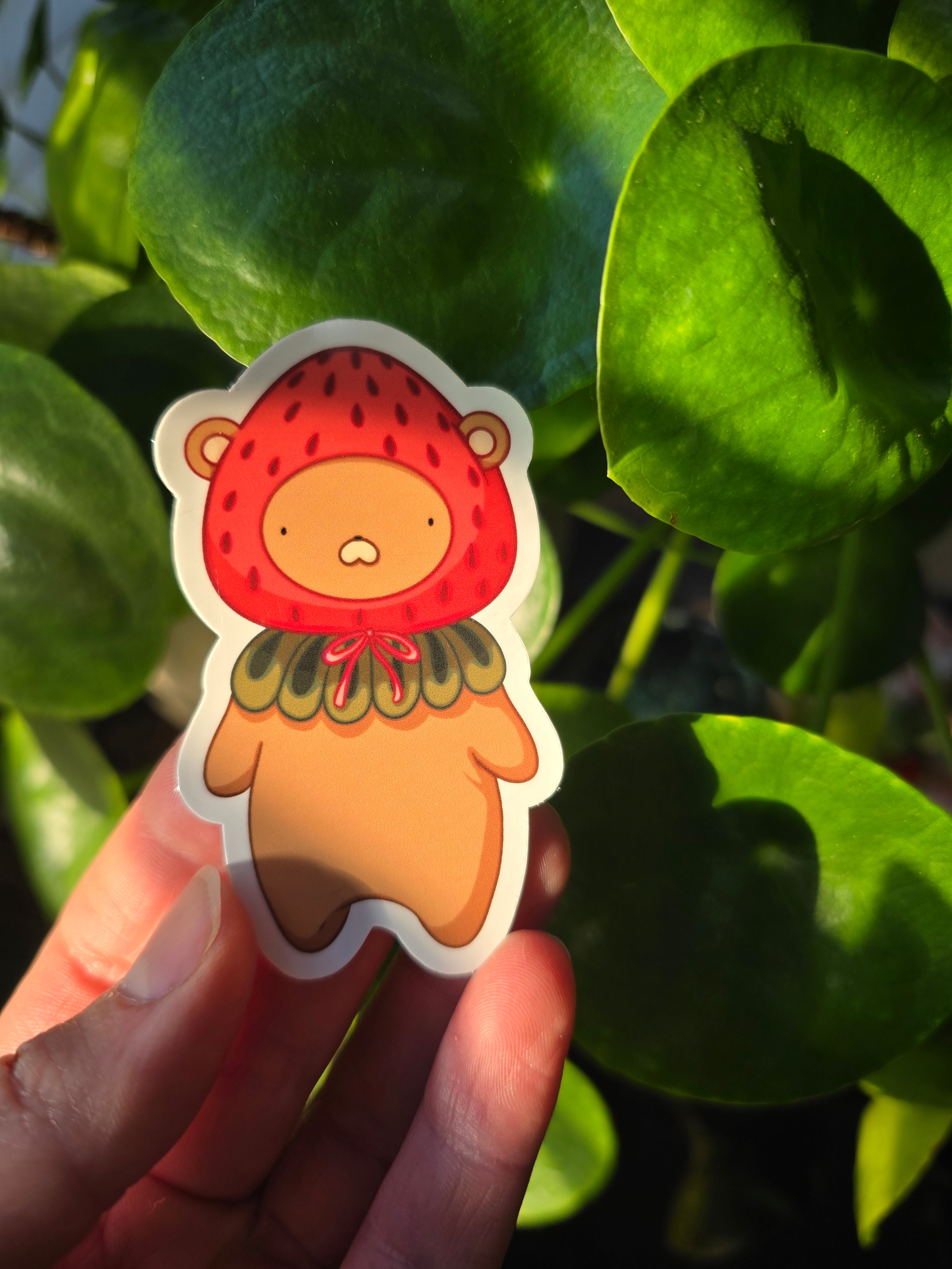 Strawbeary Sticker