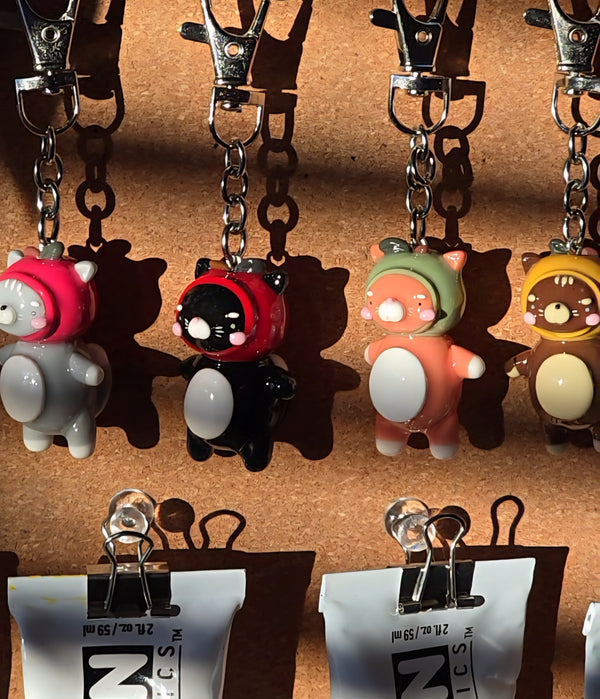 Applecat Keychain